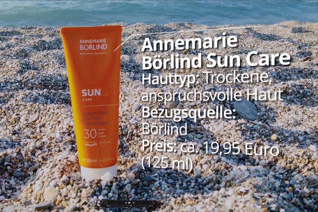 Sonnencremes im Test: Die Annemarie Börlind Sun Care LSF 30