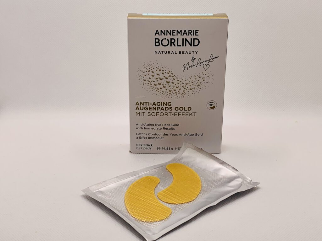 Annemarie Börlind Anti-Aging Augenpads Gold / Foto: cremissima