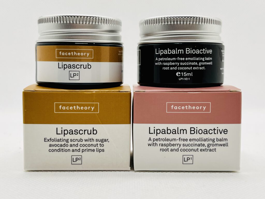 Lipabalm und Lipascrub von Facetheory